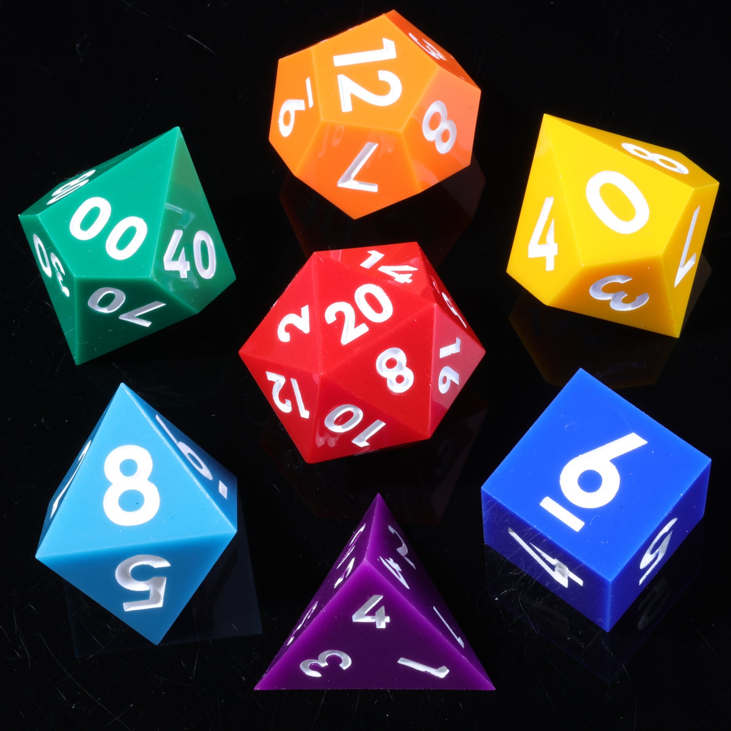 Rainbow DnD Dice Set