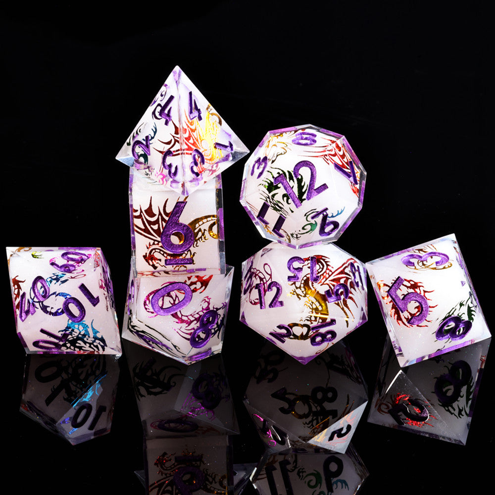 Dragon Icon DnD Dice Set