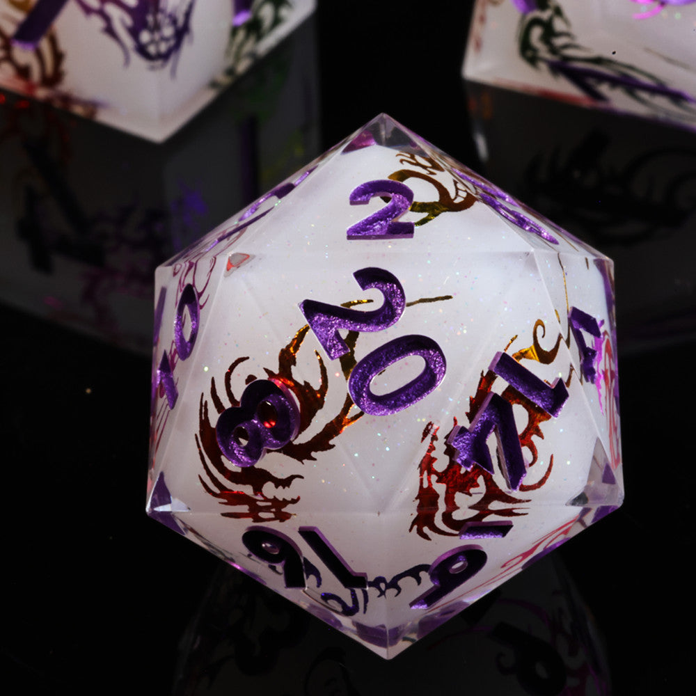 Dragon Icon DnD Dice Set