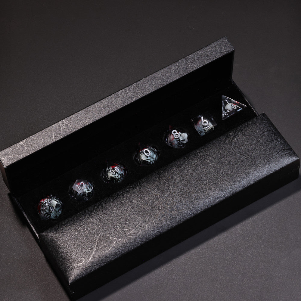 Skull DnD Dice Set