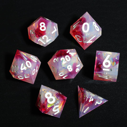 Rose Dreamscape DnD Dice Set