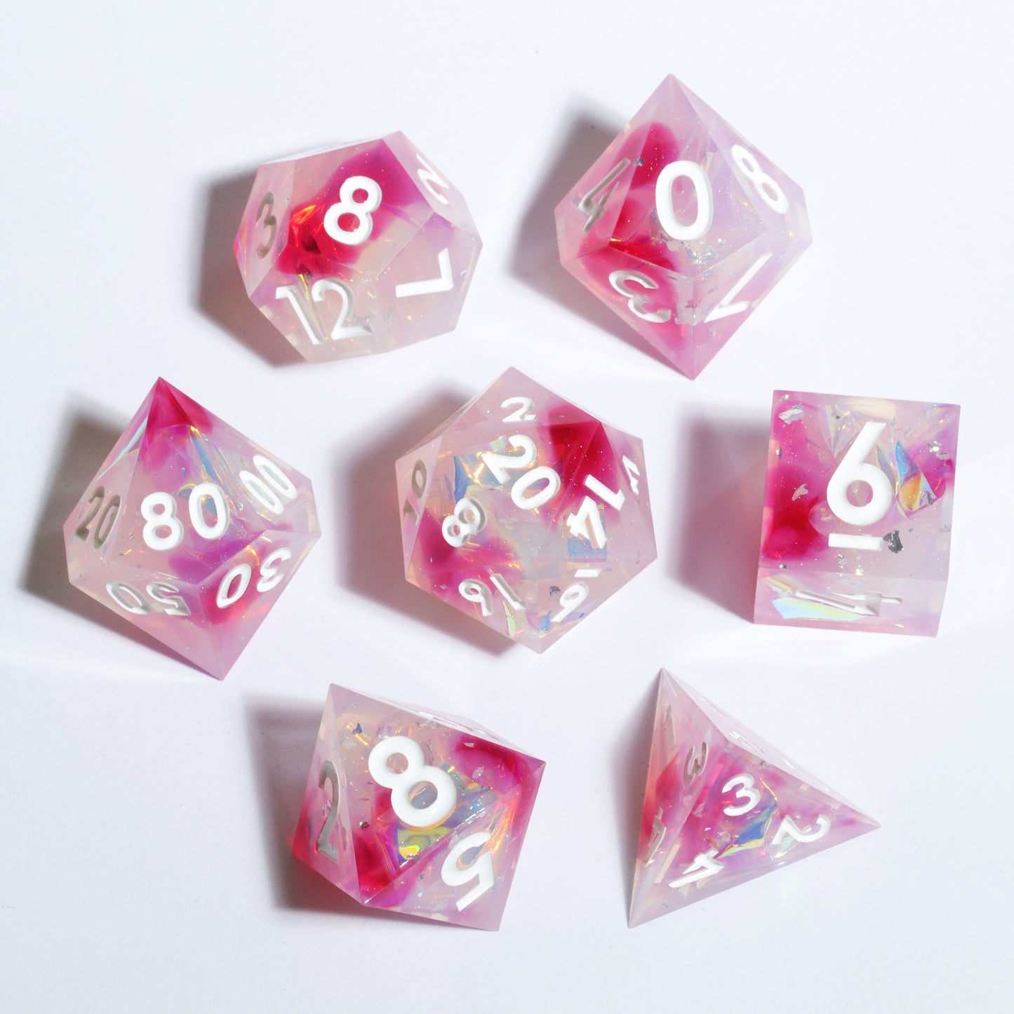 Rose Dreamscape DnD Dice Set