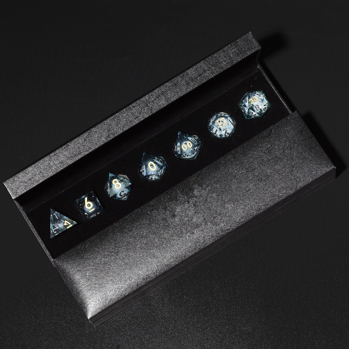 Nocturne Liquid Core DnD Dice Set