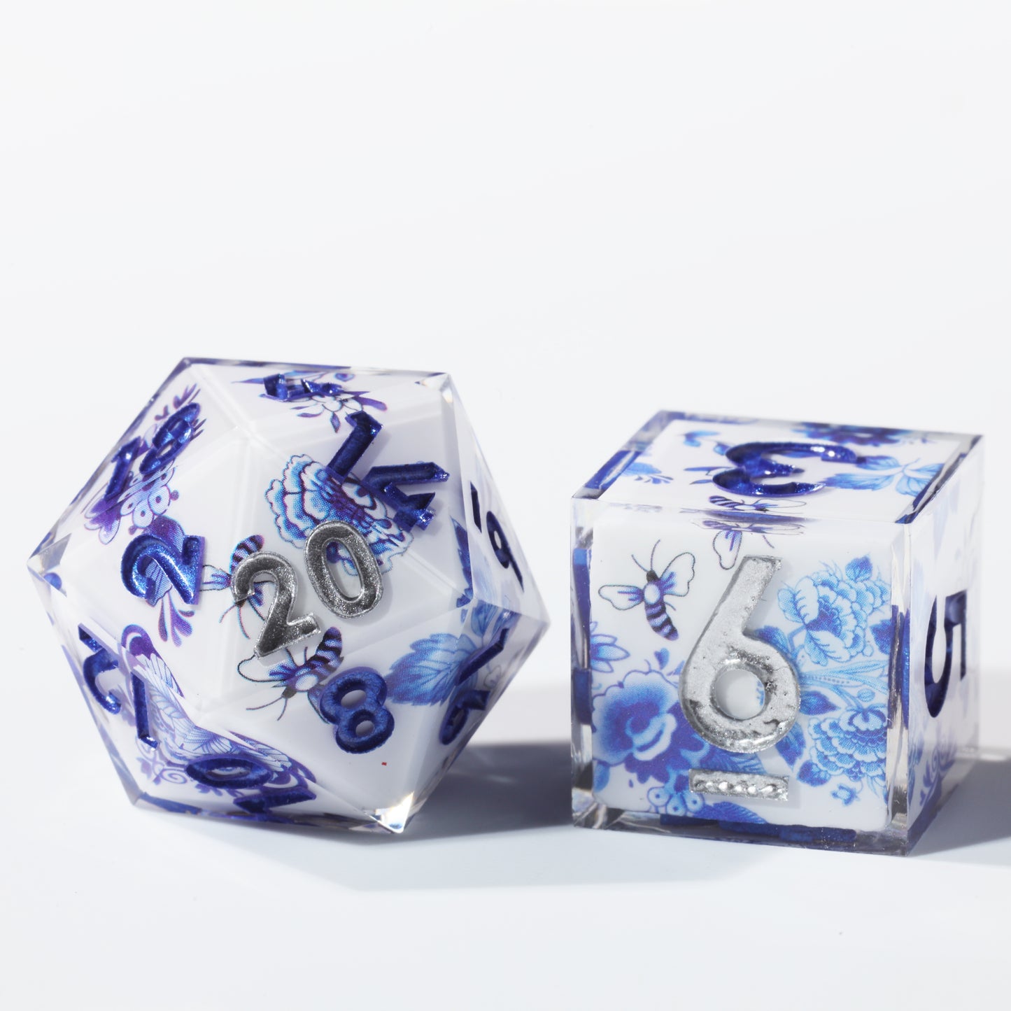 Porcelain DnD Dice Set