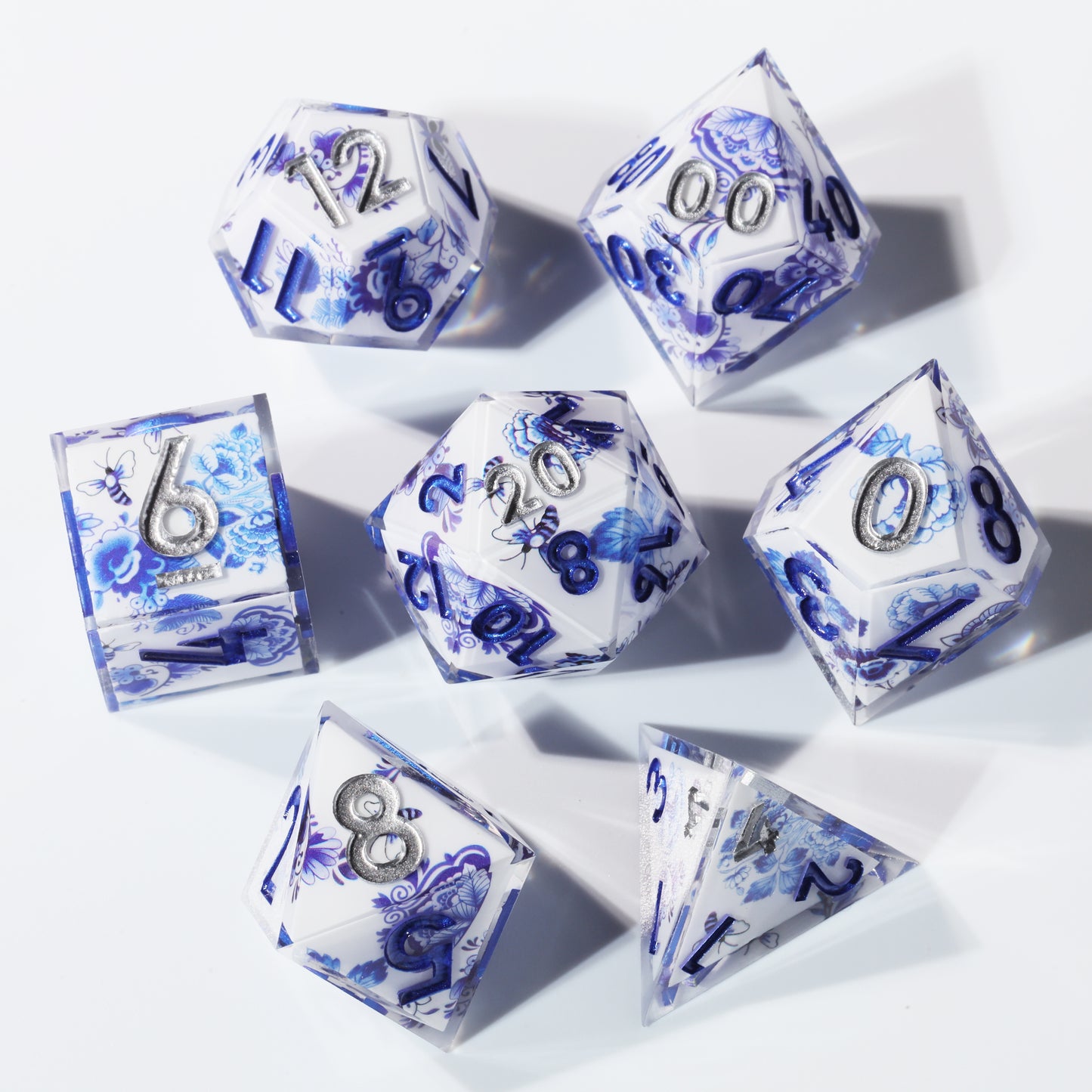 Porcelain DnD Dice Set