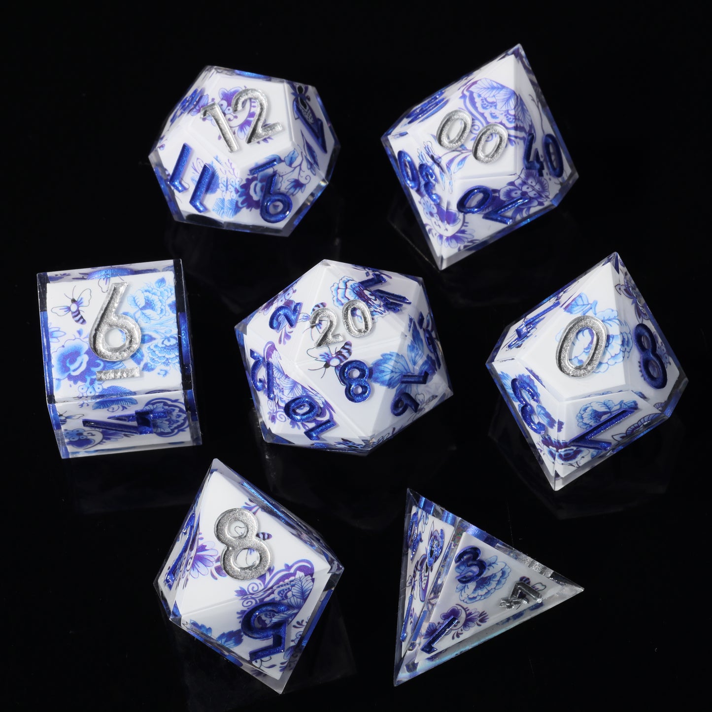 Porcelain DnD Dice Set