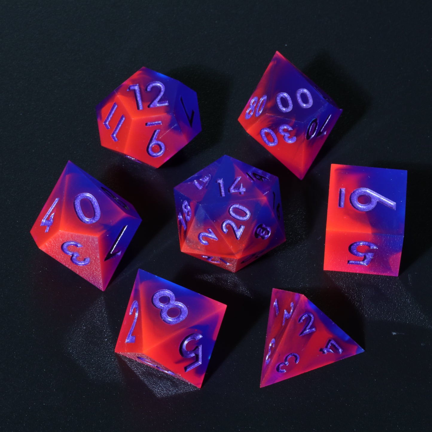 UV Miracle DnD Dice Set