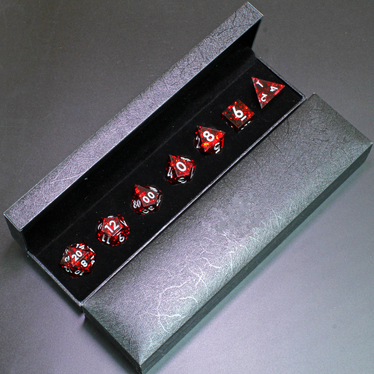 Crimson Torment DnD Dice Set