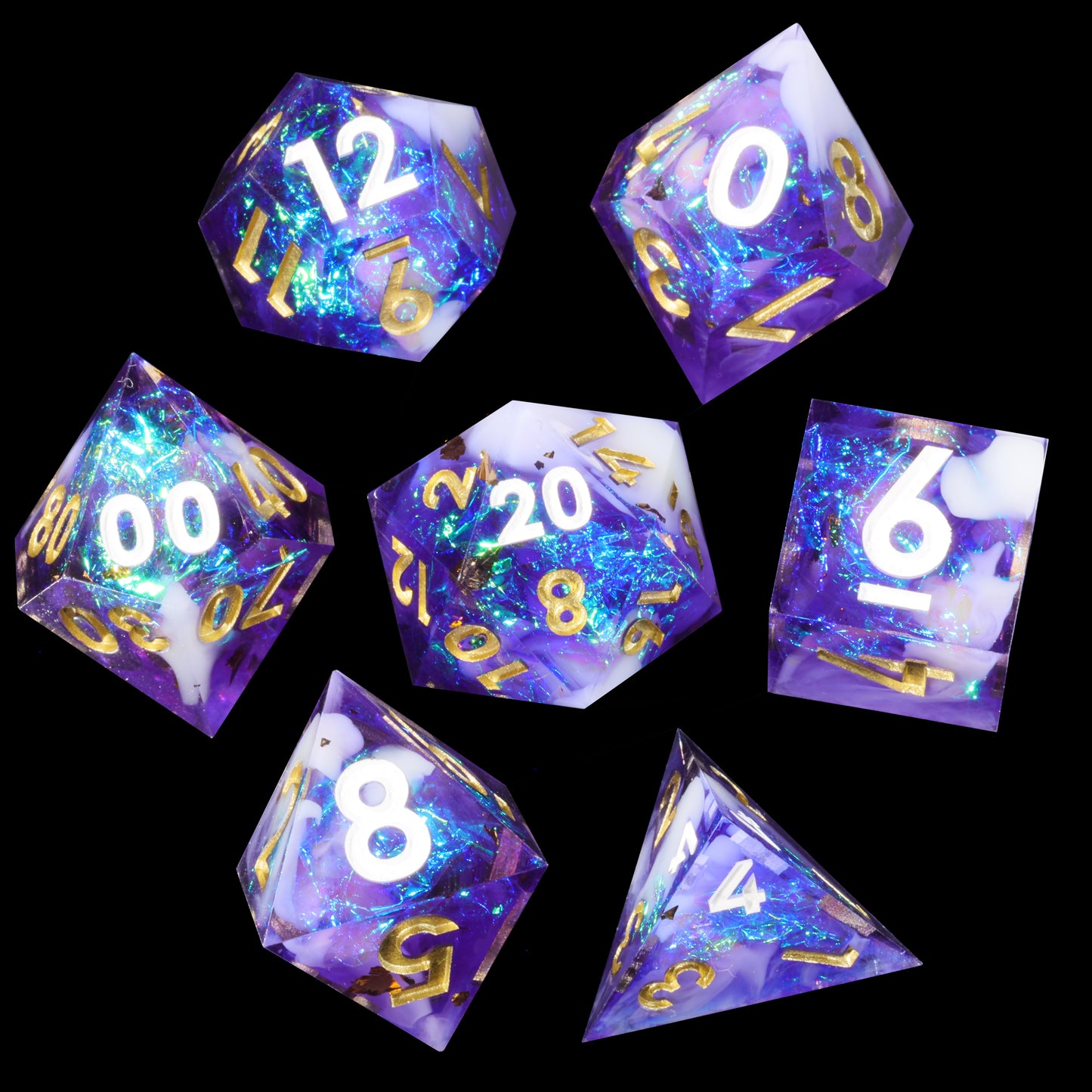 Fire Soul DnD Dice Set