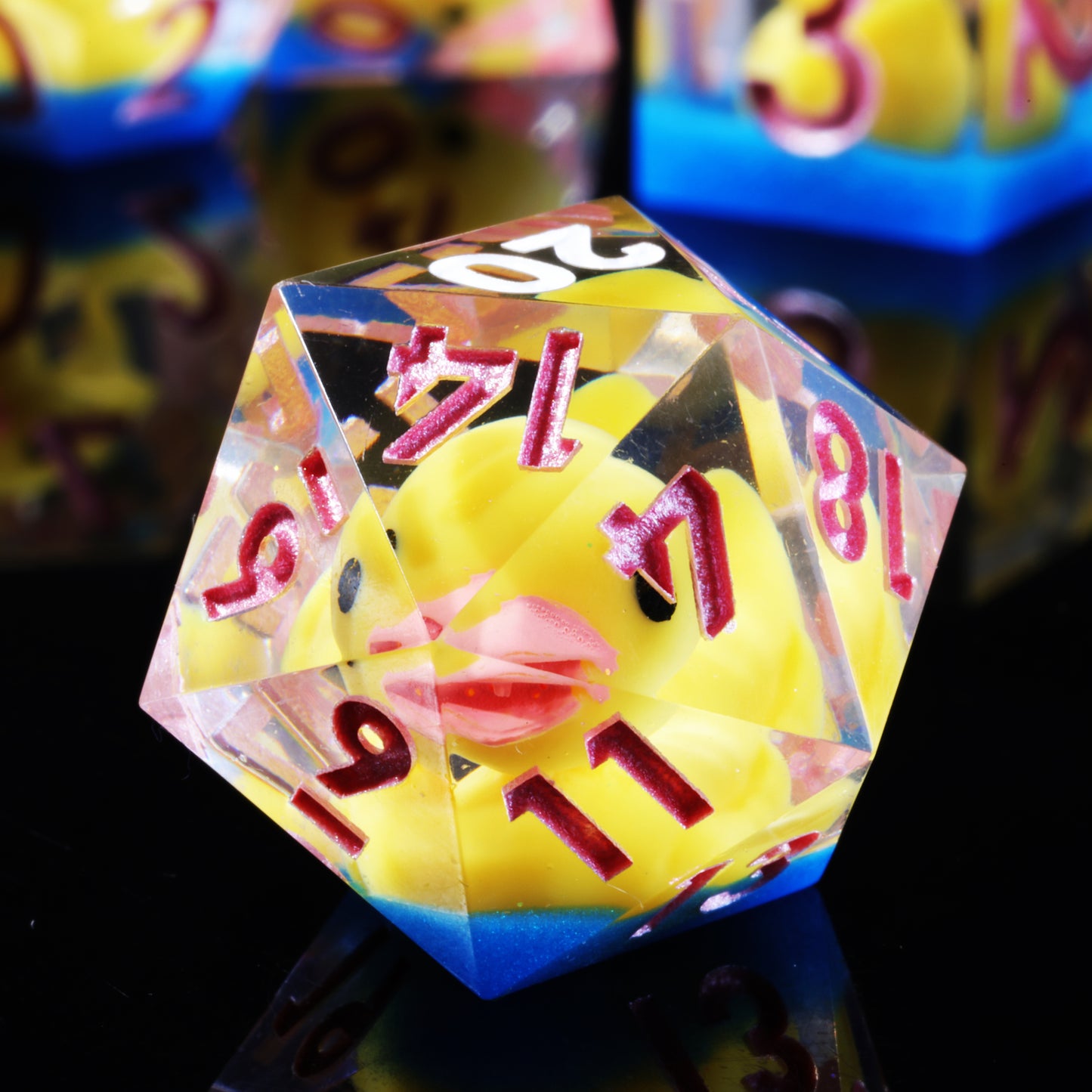 Yellow Ducks DnD Dice Set