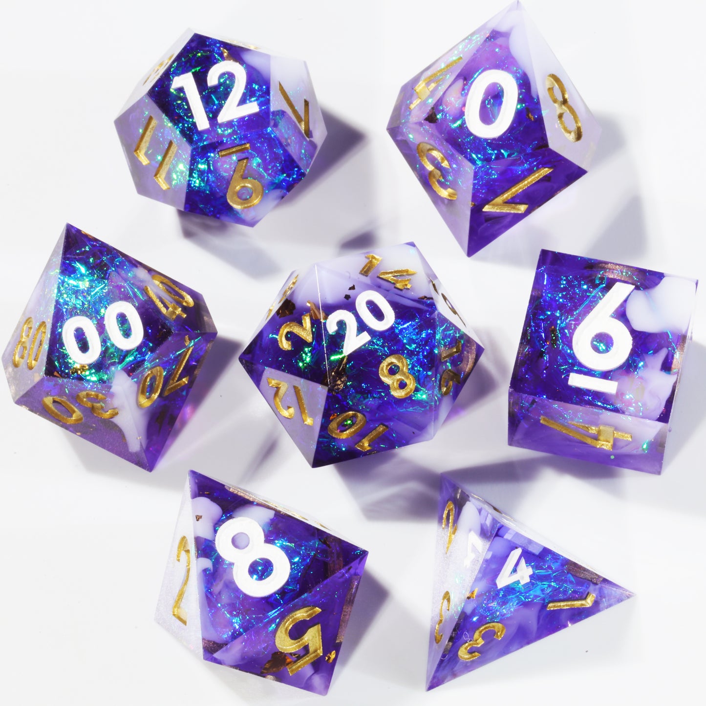 Fire Soul DnD Dice Set