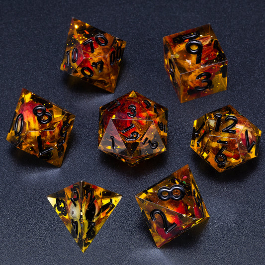 Blooming Poison DnD Dice Set