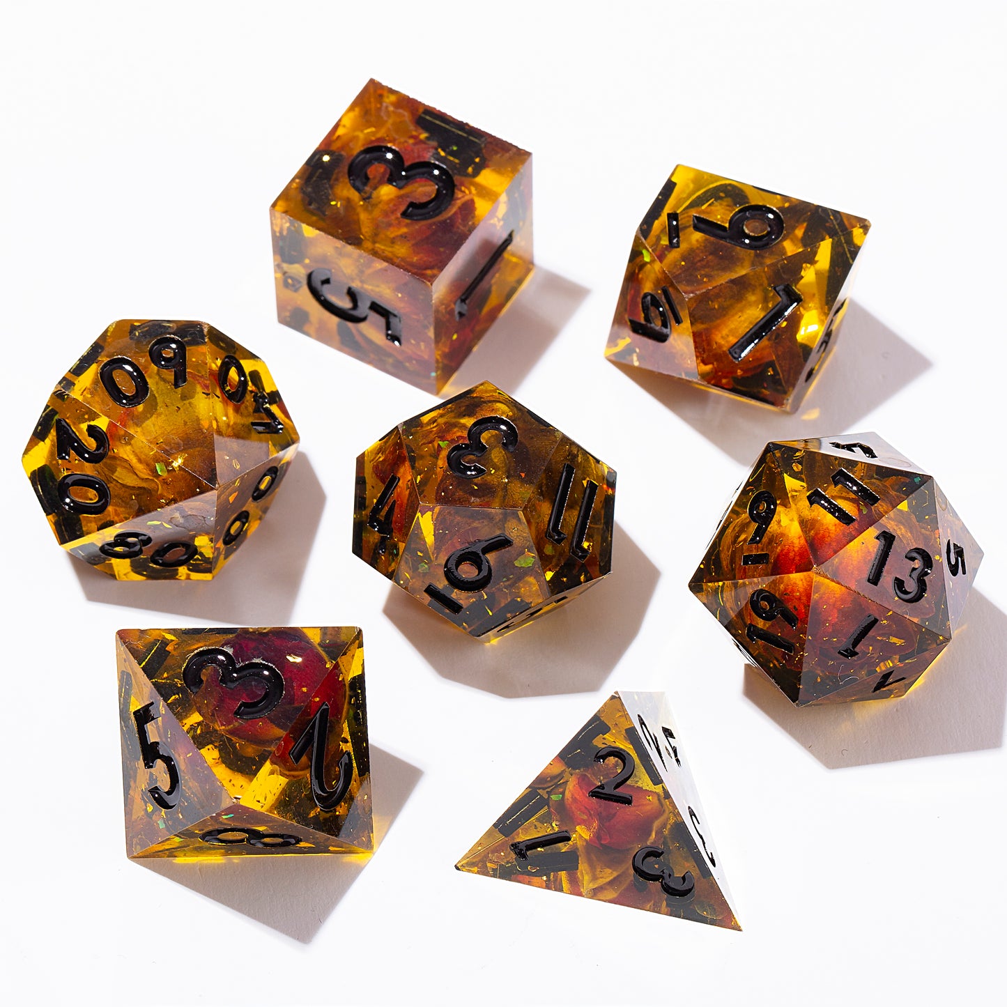 Blooming Poison DnD Dice Set
