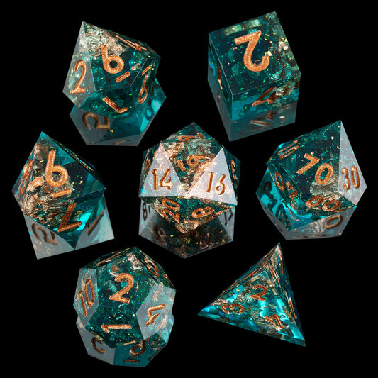 Forgotten Oasis DnD Dice Set